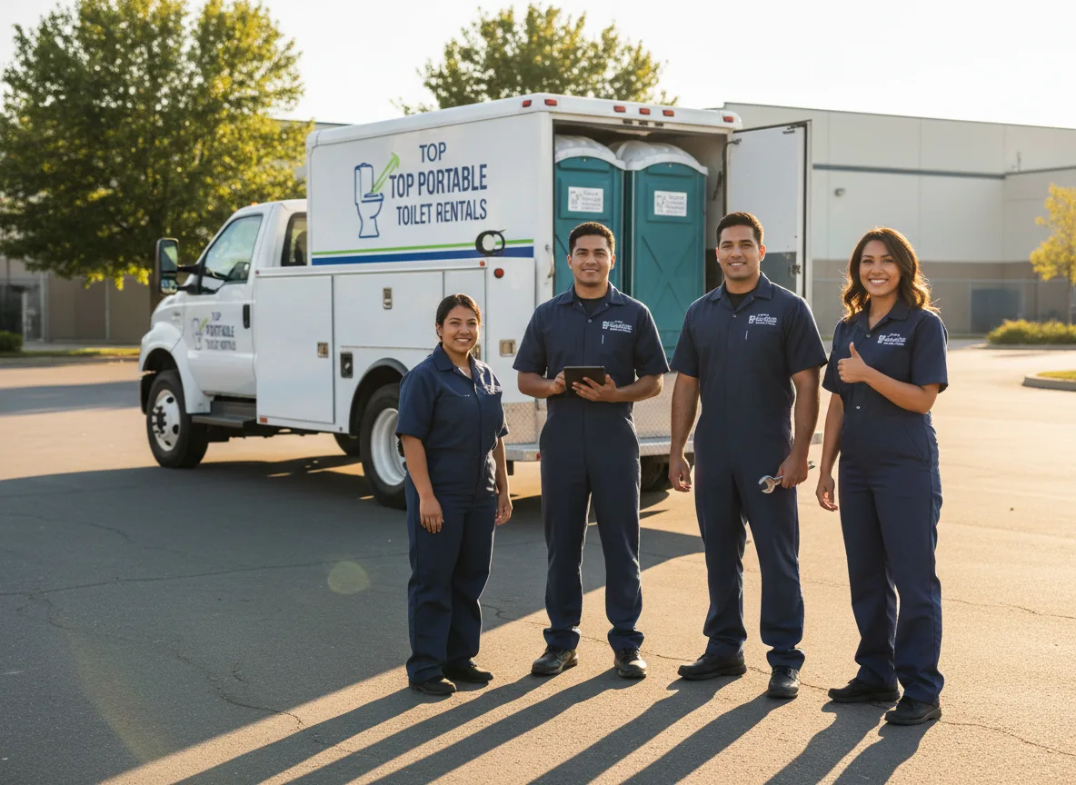 Short Term Porta Potty Rental company in Andreas, PA